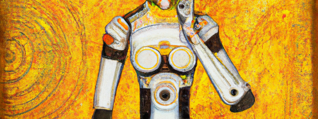 DALL·E-2022-08-22-19.22.47-A-robot-woman-in-style-of-gustav-klimt.