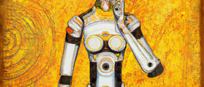 DALL·E-2022-08-22-19.22.47-A-robot-woman-in-style-of-gustav-klimt.